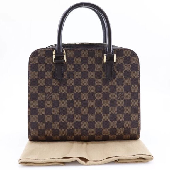 LOUIS VUITTON Triana Handbag N51155 Brown Damier canvas Women - Picture 2 of 9